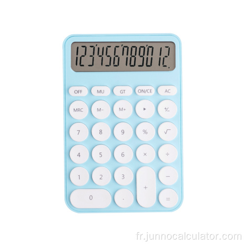 Calculatrice de mode à gros boutons à 12 chiffres